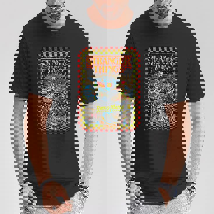 ストレンジャー・シングス プロモ コミック イレブン リンク O マニア レトロ 80年代 Tシャツ 面白い贈り物