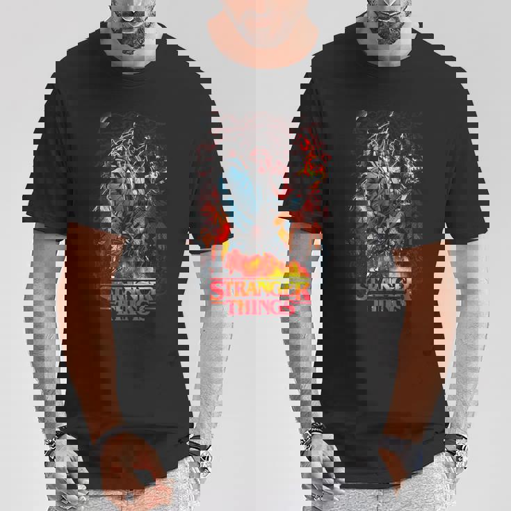 ストレンジャー・シングス ヘルファイア クラブ ギター エディ・マンソン ロックスター Tシャツ 面白い贈り物