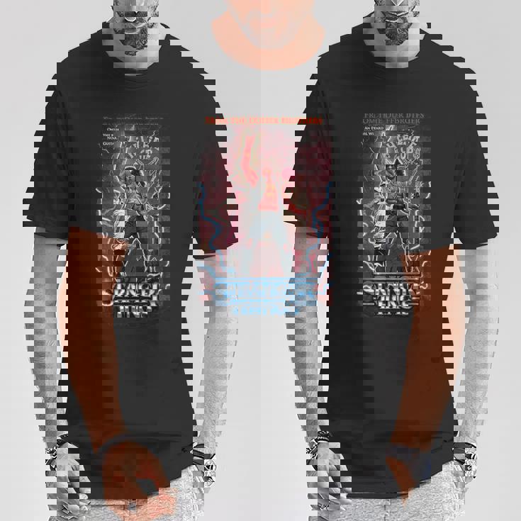 ストレンジャー・シングス リミックス エディ・ヘルファイア クラブ アートポスター Tシャツ 面白い贈り物