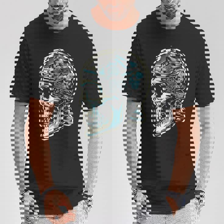 スニーカー ファン ムエルテ スカル Tシャツ 面白い贈り物