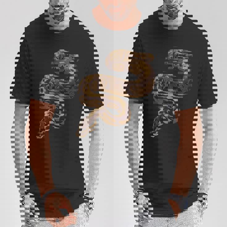 スネークキングパイソン Tシャツ 面白い贈り物