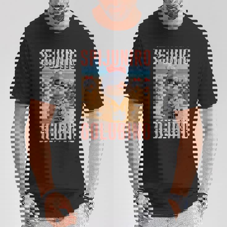 スピジュニロ ゴルビーノ イタリアン ブレイン モンスター Ai キッズ Tシャツ 面白い贈り物