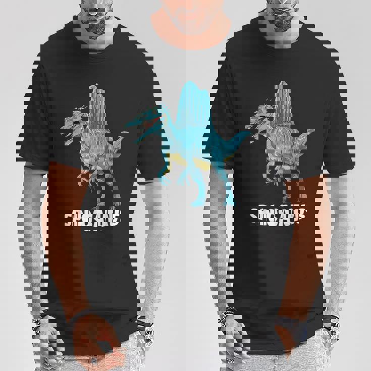 スピノサウルスの恐竜デザイン。 Tシャツ 面白い贈り物