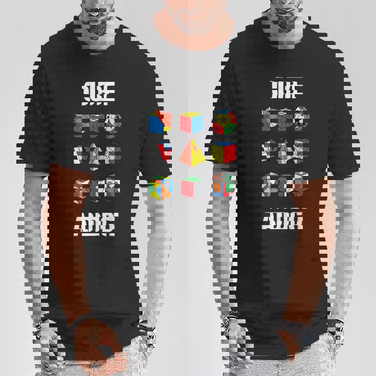 スピードキューブパズル キューバーキューブ キッズ Tシャツ 面白い贈り物