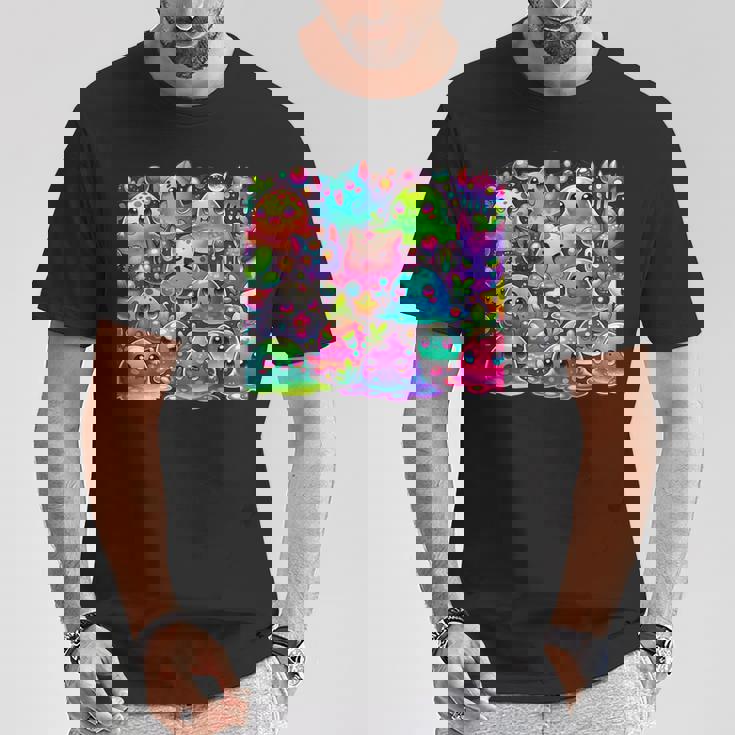 スライムランチャー、スライムペディア、グループランチャーwiki、グループムード。 Tシャツ 面白い贈り物