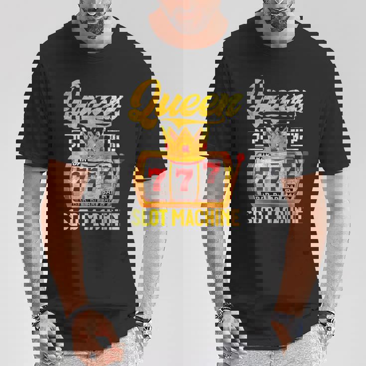 スロットマシン ジャックポット 777 Handpay Lucky Gambling Casino Tシャツ 面白い贈り物