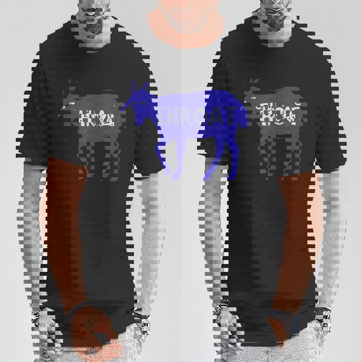 スロートヤギ Tシャツ 面白い贈り物