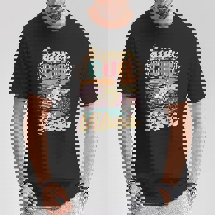 スーパーカブ C100 原付バイク ヴィンテージ バイブ レトロジャパン Tシャツ 面白い贈り物