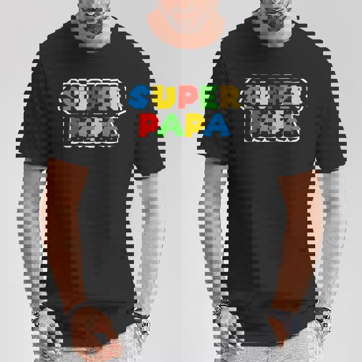 スーパーパパ 誕生日プレゼント 父親ギフト 最高のお父さん Tシャツ 面白い贈り物
