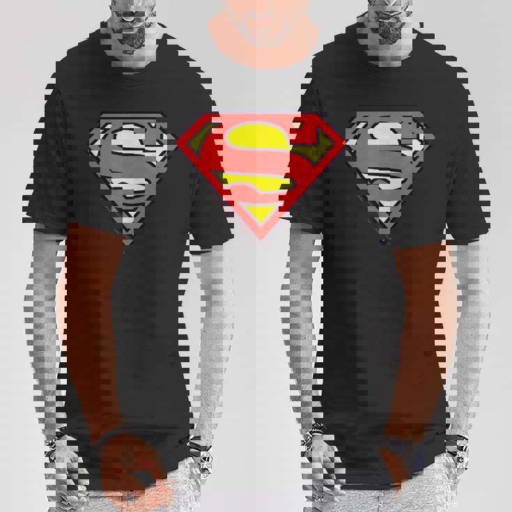 スーパーマン レジェンダリー クラシック ロゴ Tシャツ 面白い贈り物