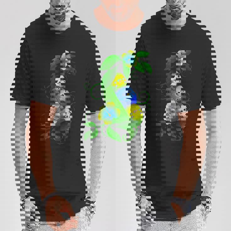 セキセイインコの赤ちゃん Tシャツ 面白い贈り物