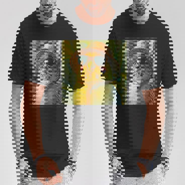 セキセイインコは休暇中、面白い動物、面白いオウム Tシャツ 面白い贈り物