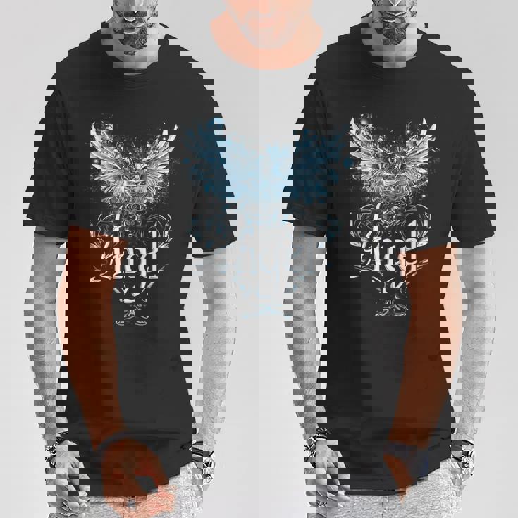 セラフィンの翼で昇天する天使のデザイン Tシャツ 面白い贈り物