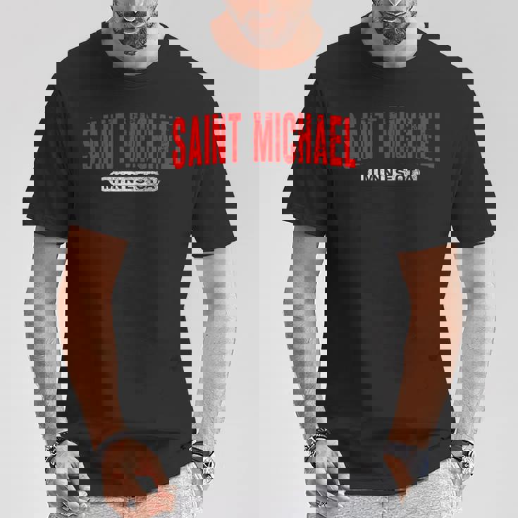 セントマイケルmn ミネソタ 面白い Usa City Roots ヴィンテージ ギフト Tシャツ 面白い贈り物