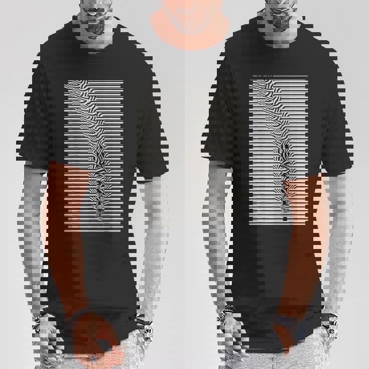 ゼブラ 錯視 メンズ レディース キッズ Tシャツ 面白い贈り物