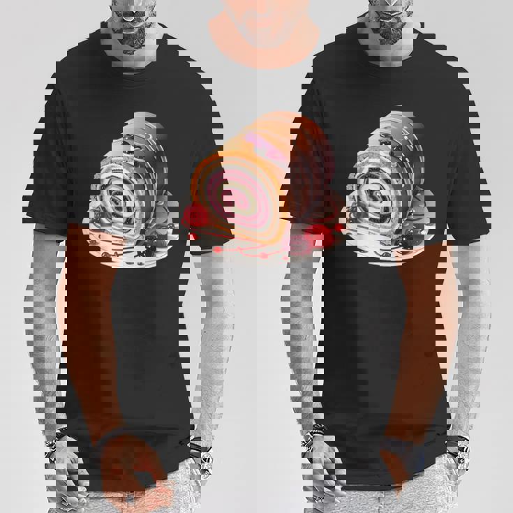 ゼリーロールケーキ Tシャツ 面白い贈り物