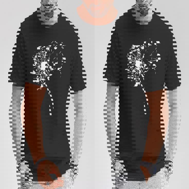 タンポポ チェロシャツ チェリスト用 Tシャツ 面白い贈り物