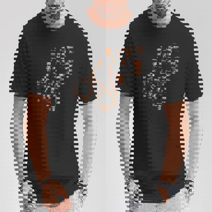 タンポポ ヨークシャー テリアの花、花のヨーキー ツリー Tシャツ 面白い贈り物