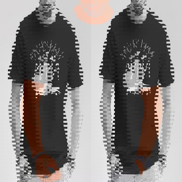 ダックスフンド 母の日 ウィニー ママ 犬好き Tシャツ 面白い贈り物