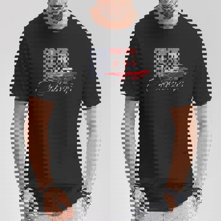 ダッジチャレンジャー 1970 Tシャツ 面白い贈り物