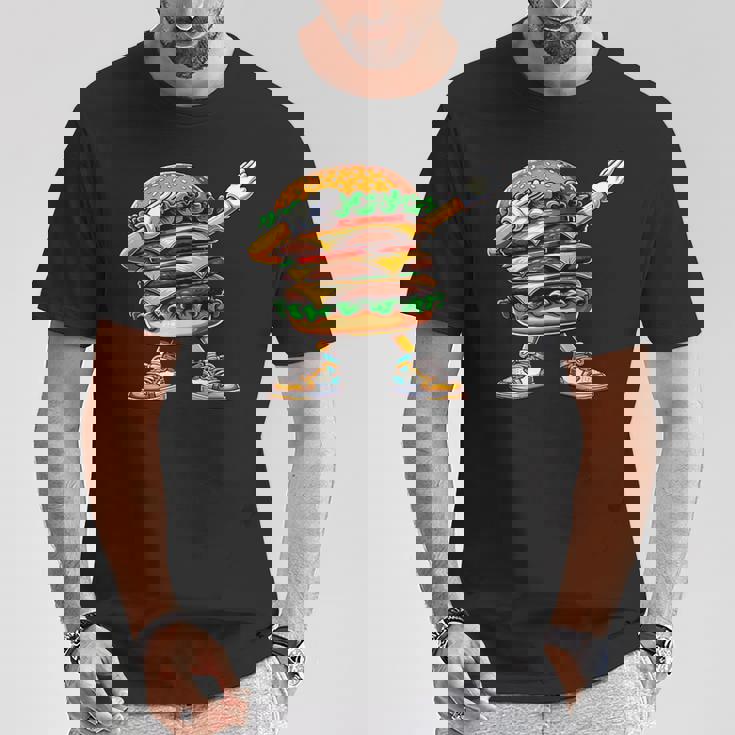 ダビングバーガー ファーストフード ナショナルハンバーガー ダブ愛好家 Tシャツ 面白い贈り物