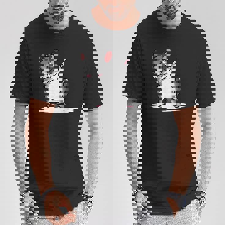 ダブダンスフクロモモンガペット Tシャツ 面白い贈り物