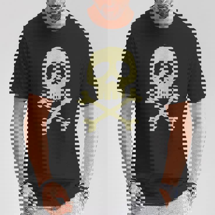 ダンツィヒスタイルのミスフィットハーロックスカル Tシャツ 面白い贈り物