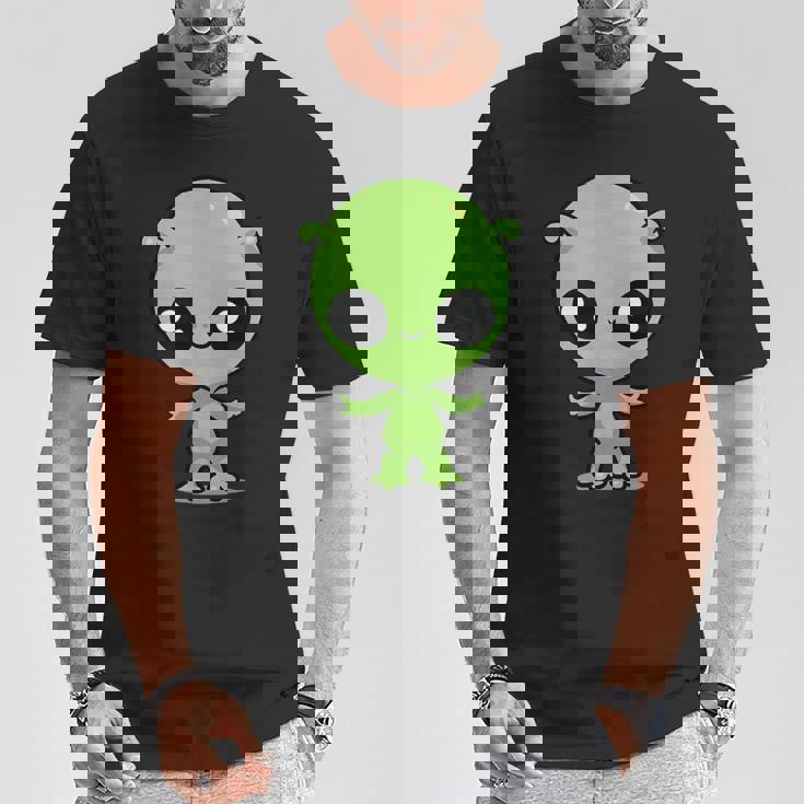 チビ カワイイ エイリアン Ufo 宇宙人 Tシャツ 面白い贈り物