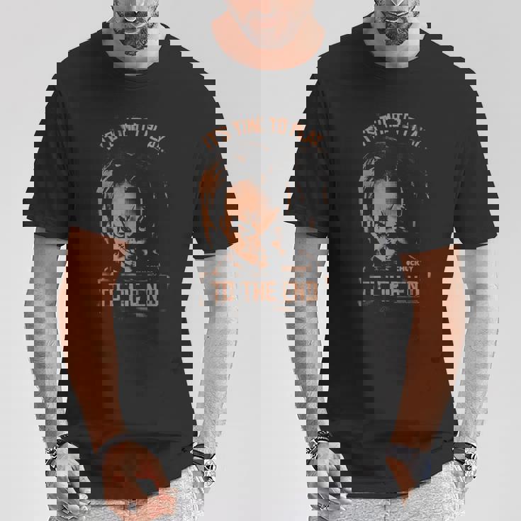チャッキー It’S Time To Play To The End Tシャツ 面白い贈り物