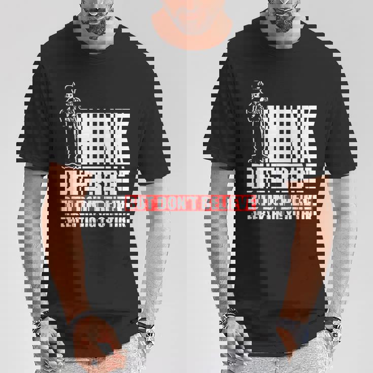 チャップリン Think Different Tシャツ 面白い贈り物