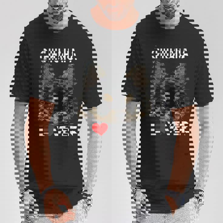 チワワ 長髪好き チワワ 長髪 チワワ Tシャツ 面白い贈り物