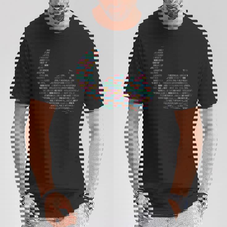 チンチラ愛好家へのチンチラの言葉のギフト チンチラ Tシャツ 面白い贈り物