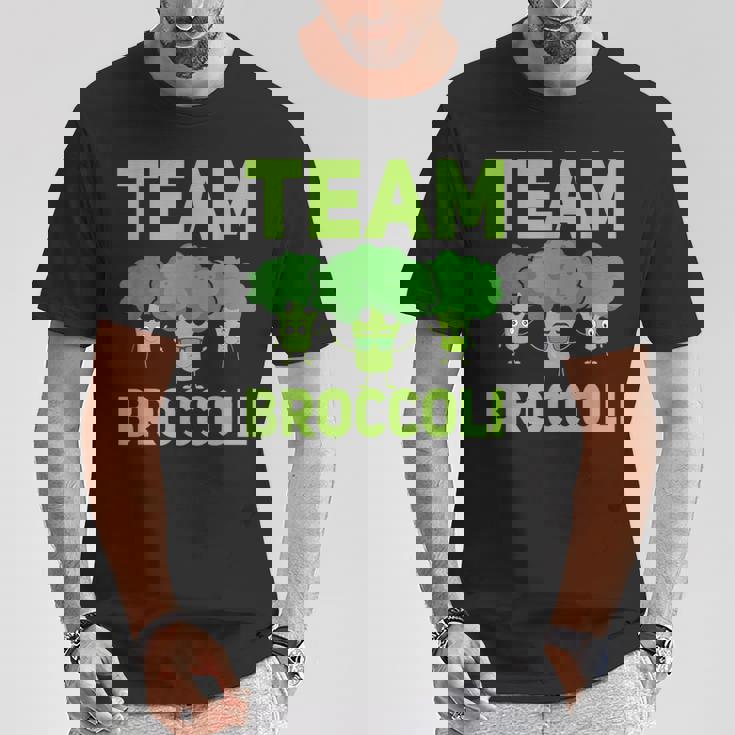 チーム ブロッコリー ビーガン ベジタリアン 植物ベース 野菜 Tシャツ 面白い贈り物