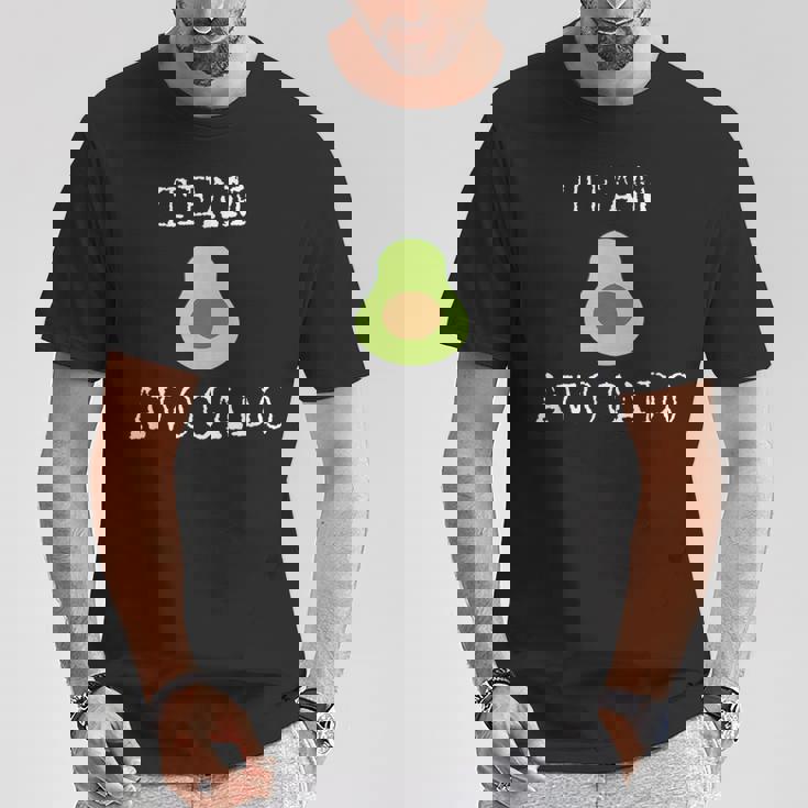 チームアボカドtシャツ 面白いアボカドシャツ ビーガン Tシャツ 面白い贈り物
