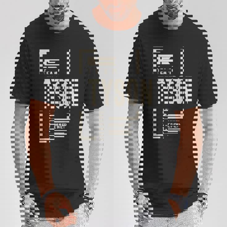 チームタイソン生涯メンバータイソン名 Tシャツ 面白い贈り物