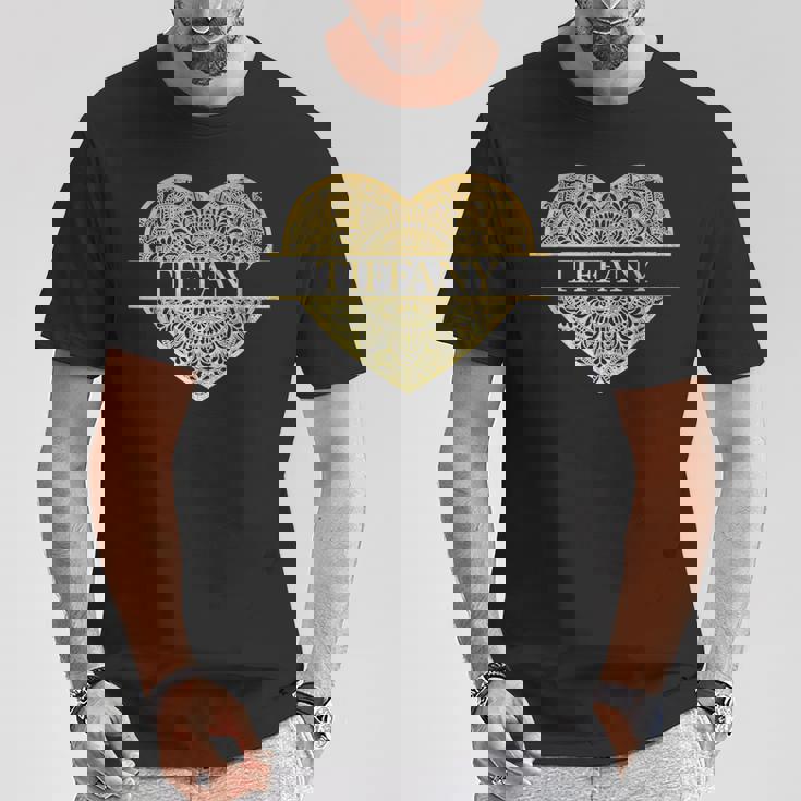 ティファニーの名前 Tシャツ 面白い贈り物