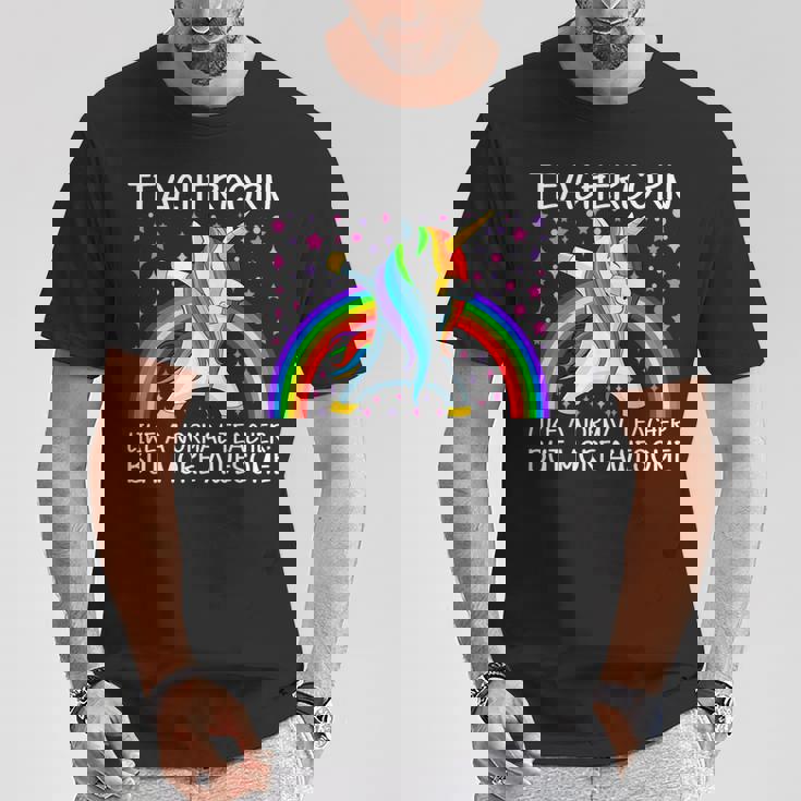 ティーチャーコーン Tシャツ 面白い贈り物