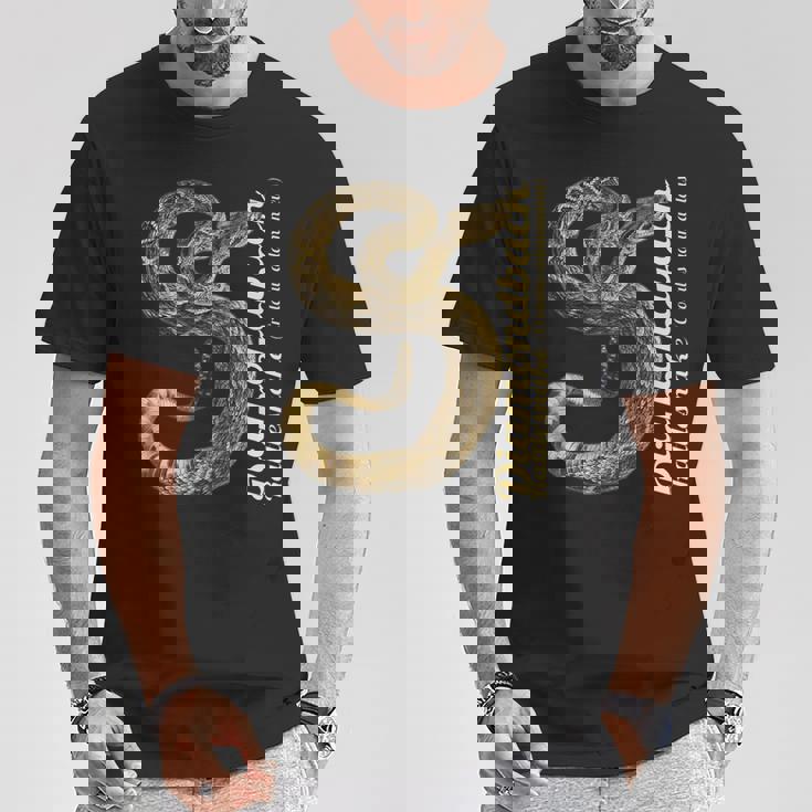 テキサス・ガラガラヘビ・クロタラス・アトロックス・アダマンテウス Tシャツ 面白い贈り物