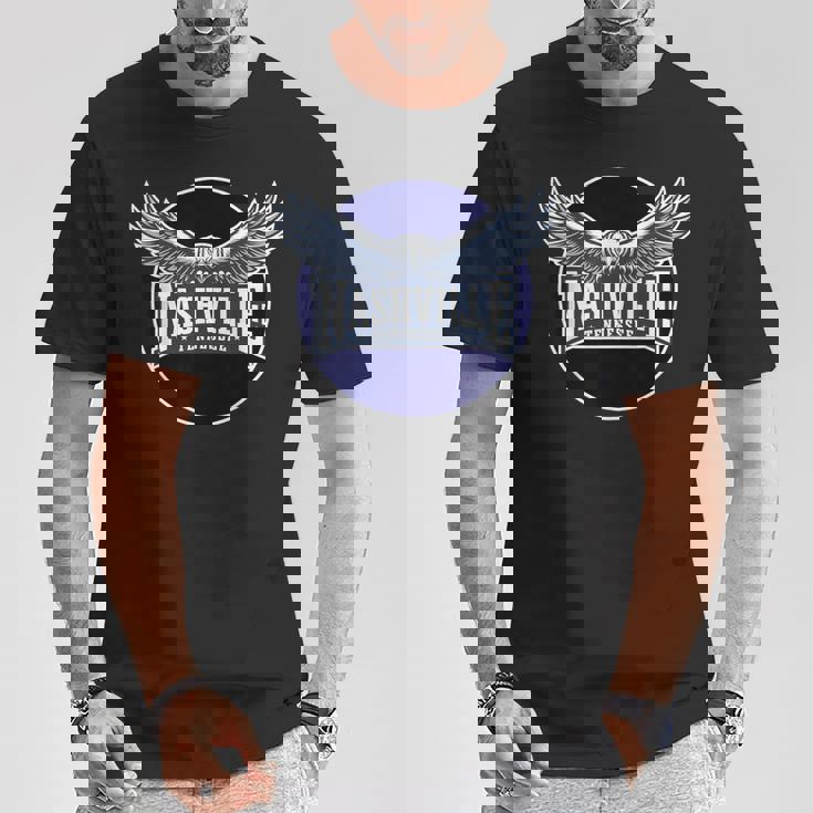 テネシー州ナッシュビル カントリー アメリカ合衆国西部ミュージックシティ Tシャツ 面白い贈り物