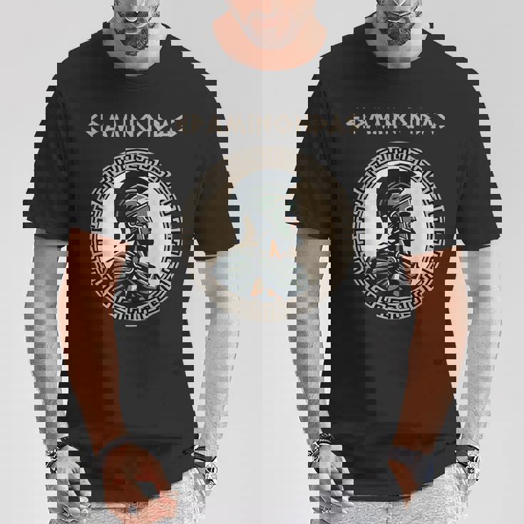 テーベのエパミノンダス 古代ギリシャの歴史 Tシャツ 面白い贈り物