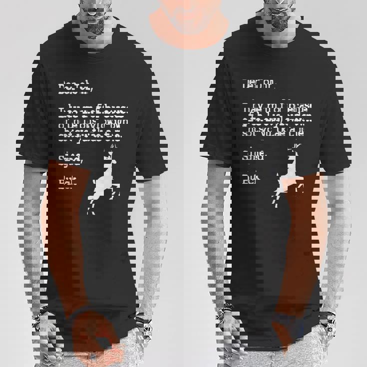 ディア・ジョン Tシャツ 面白い贈り物