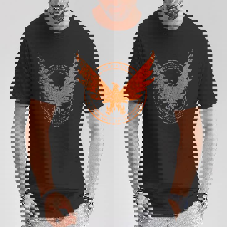 ディビジョン ユナイテッド ディビッド ローグ エージェント Tシャツ 面白い贈り物