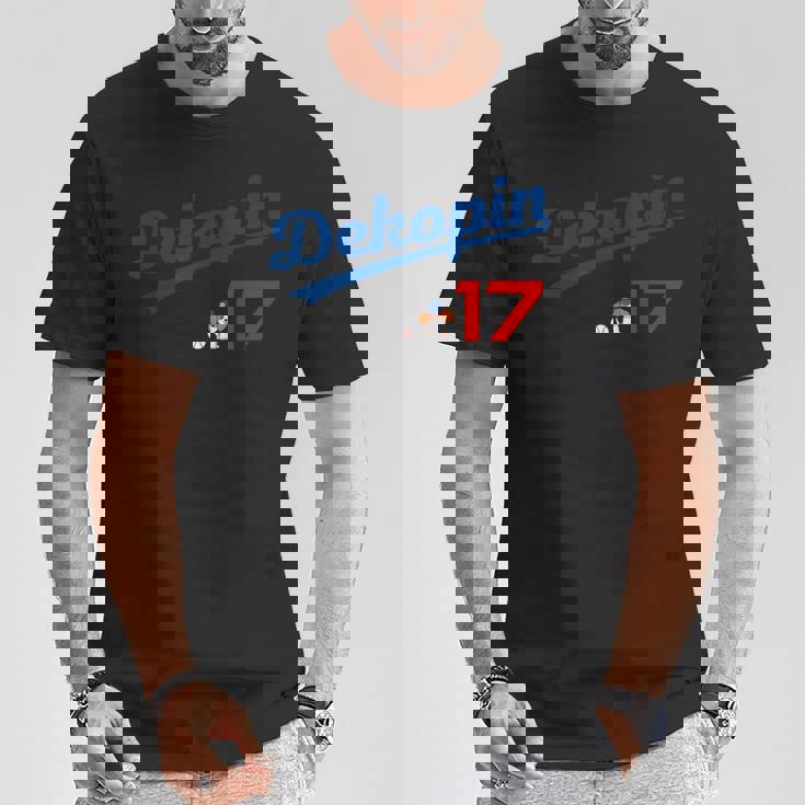 デコピン 大谷 Dekopin Decoy Decopin 前後デザイン 野球 かわいい 愛犬 ユニホーム風 Tシャツ 面白い贈り物