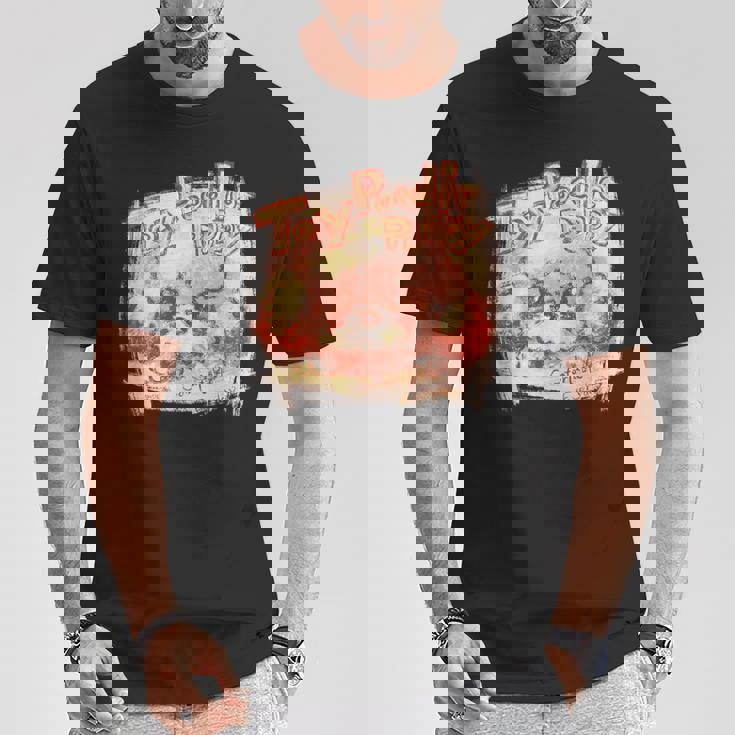 トイプードル かわいい いぬ 子犬 ペット おもしろ 動物 アート イラスト Tシャツ 面白い贈り物