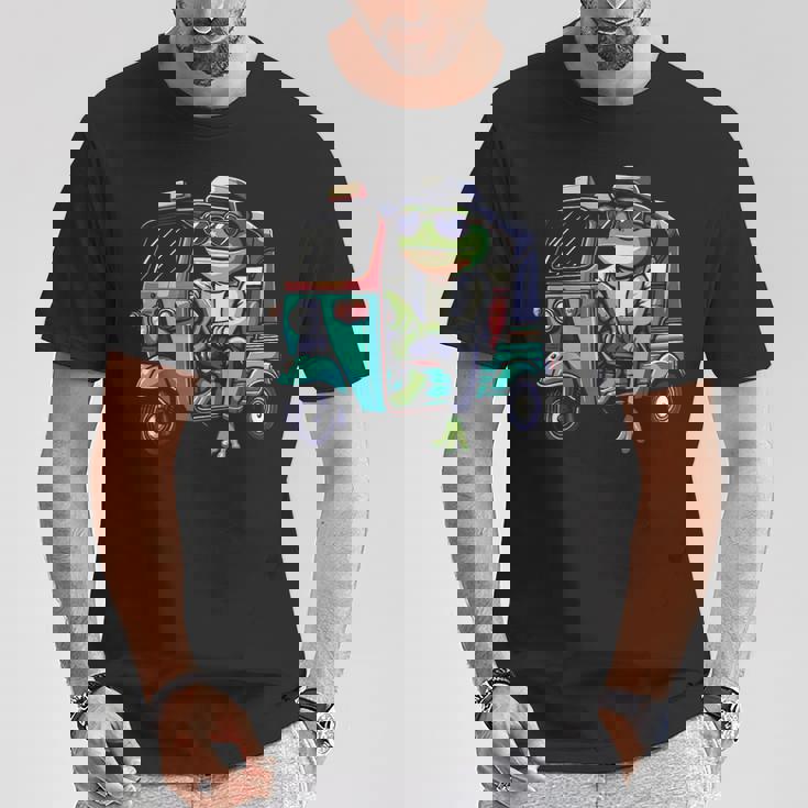トゥクトゥク フロッグ トゥクトゥク Tシャツ 面白い贈り物