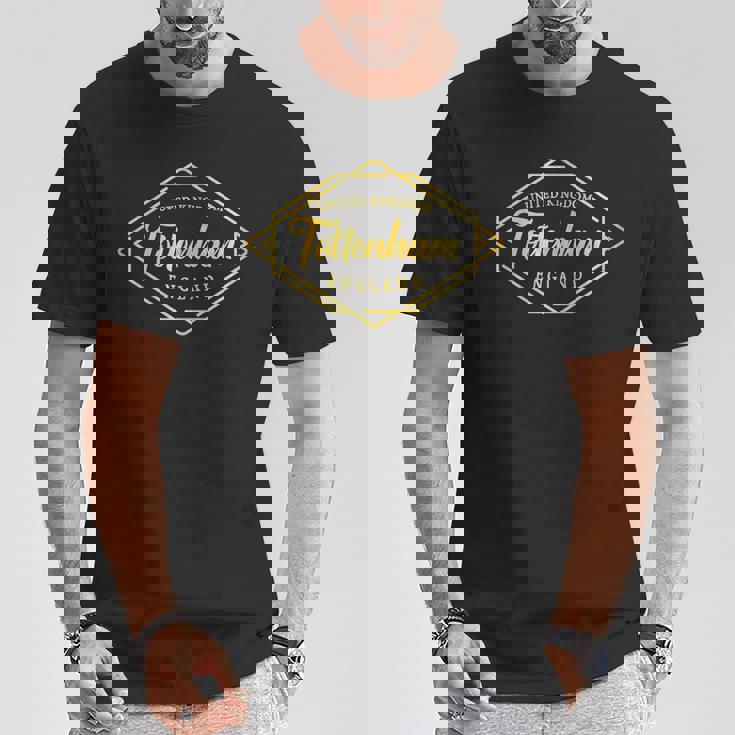 トッテナム イングランド トッテナム Ukスタイル Tシャツ 面白い贈り物