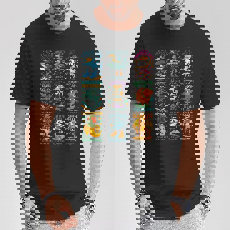 トップ ブレイン キャラ キッズ お気に入り 男の子 ミーム Aiモンスター Tシャツ 面白い贈り物