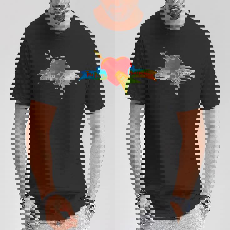 トム・ペティとハートブレイカーズのクラシックロゴ。 Tシャツ 面白い贈り物