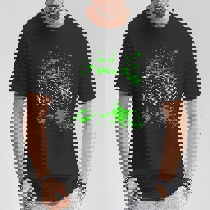 トラクターシャツ レトロトラクターtシャツ ビンテージファーマーギフト Tシャツ 面白い贈り物