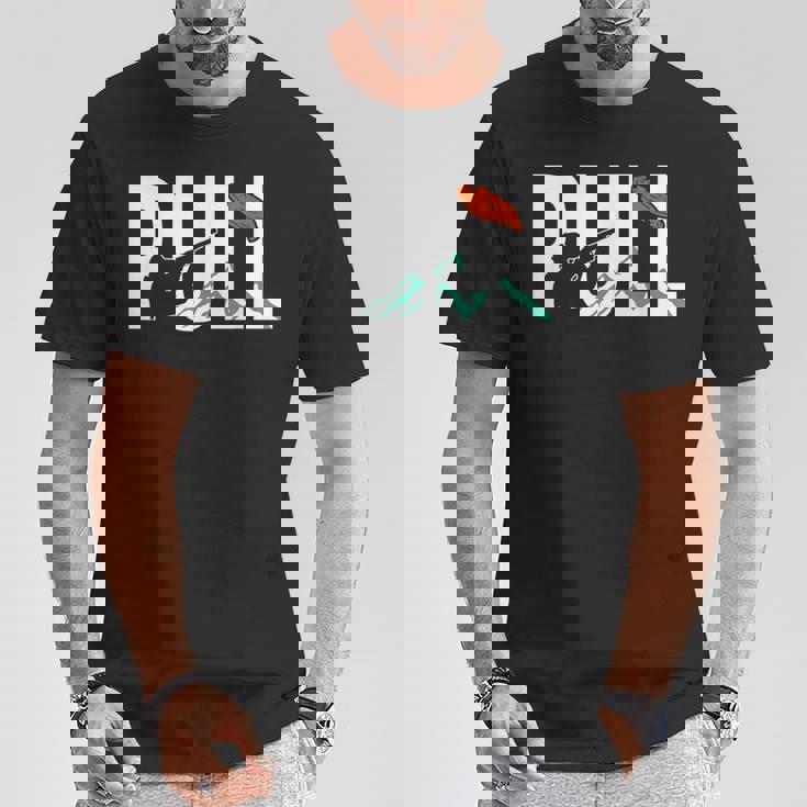 トラップ射撃 クレイピジョン射撃射撃インストラクター Tシャツ 面白い贈り物